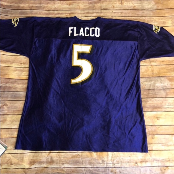 ❌SOLD❌NFL Baltimore Joe Flacco Ravens Jersey - Picture 2 of 8